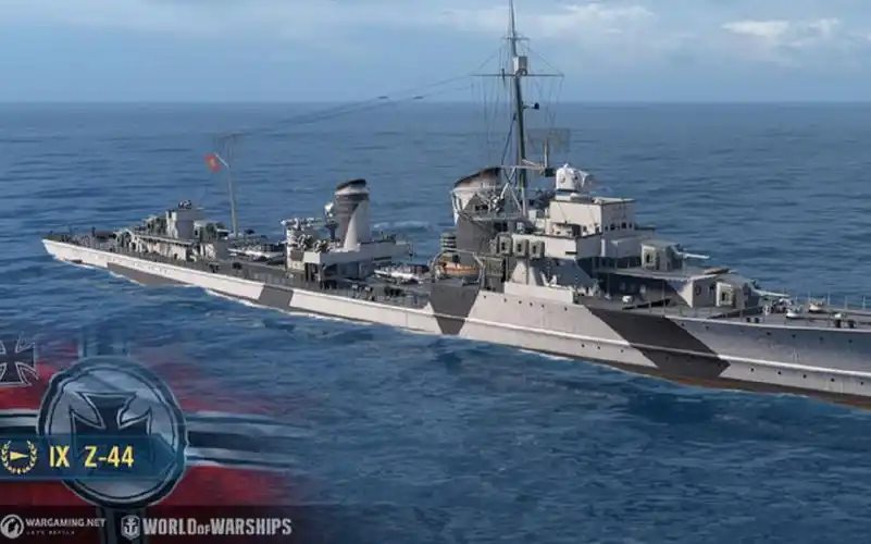 呆萌阿毛的阴谋9级德国煤炭驱逐舰z44