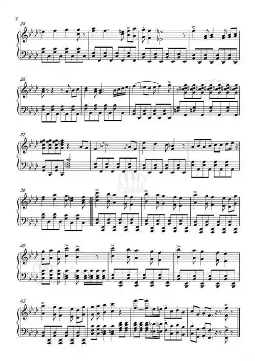 如果有你在钢琴谱-名侦探柯南-真相永远只有一个2