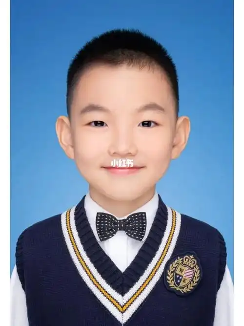 斑马照相馆照的照片好看自然小学生寸照