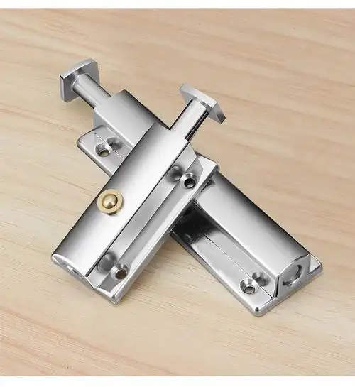 定制适用不锈钢自弹插销门栓门扣小门窗卫生间木门老式门明装自动弹簧