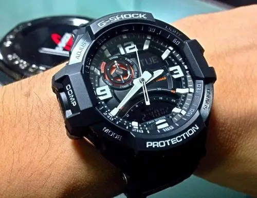casio卡西欧gshock飞行腕表ga10001a