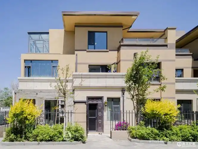 乌鲁木齐南山闲来小镇新中式风格别墅装修效果图