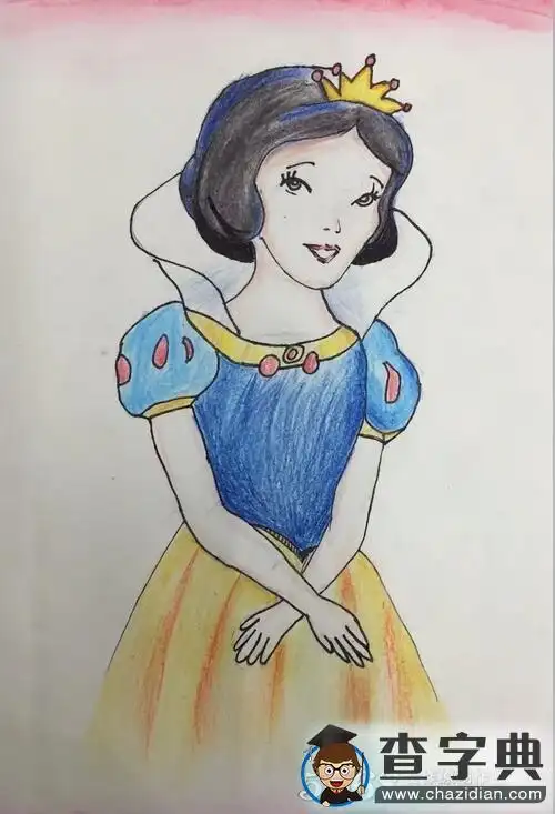 童话故事绘画作品欣赏之白雪公主