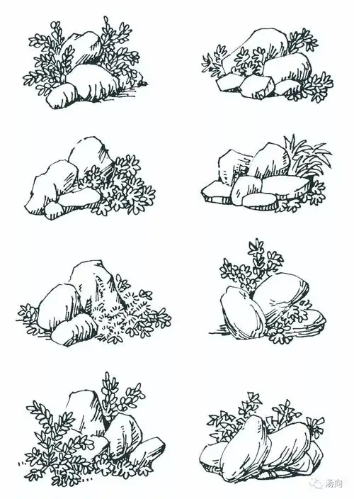 汤向钢笔画300个经典元素集