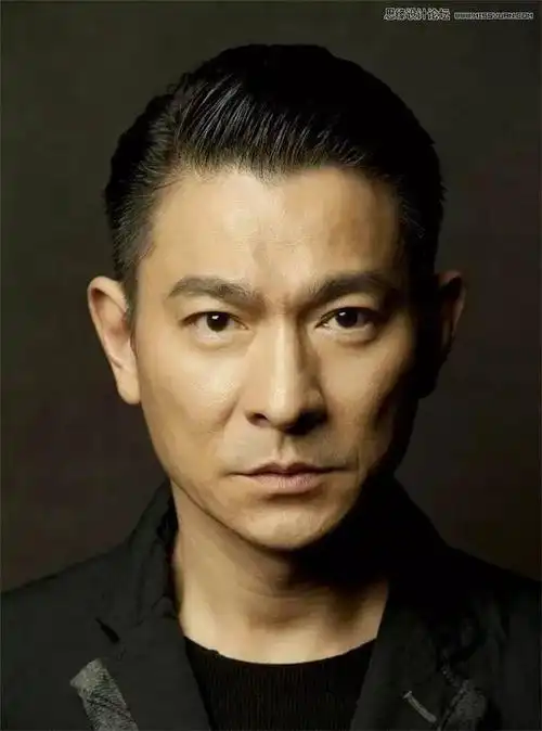 矢量效果,用ps把刘德华的照片变成矢量图(4)