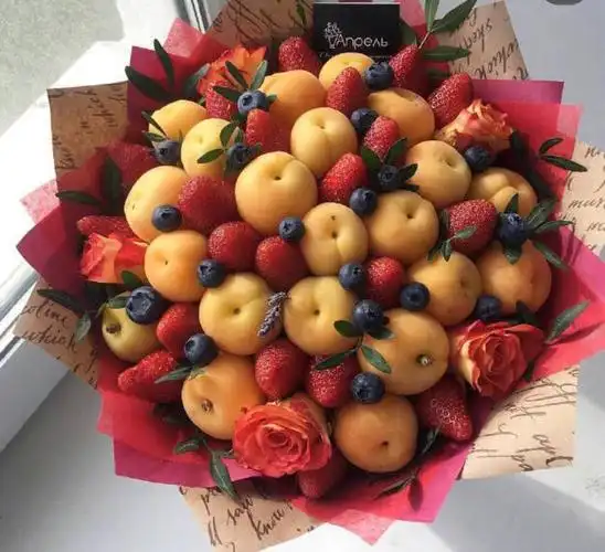 网红ins水果花束