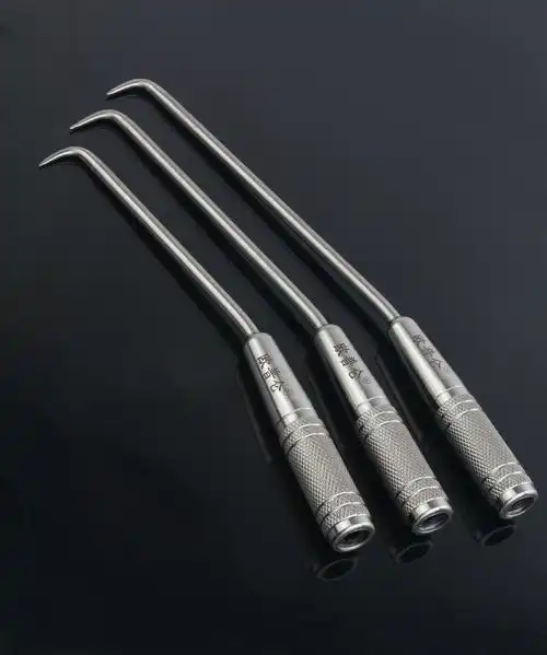 定制扎钩桩心钢螺纹钢筋钩不锈钢扎丝钩钢筋工扎钩高硬度扎勾转速高