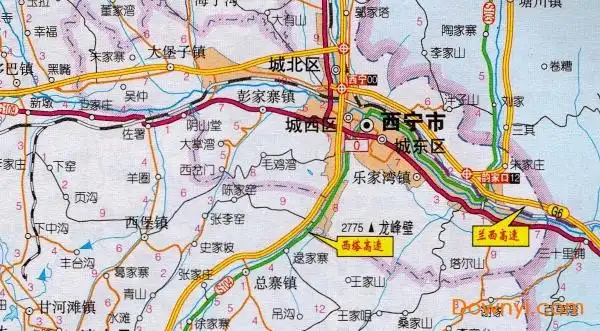 西宁地图高清版安装截图