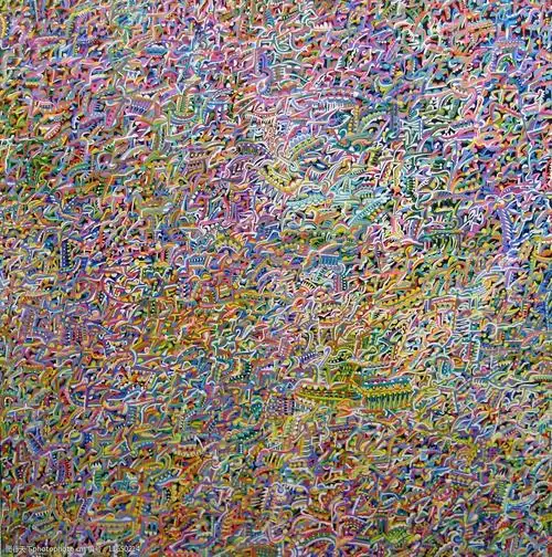 关键词:油画 抽象油画 线条油画 世界名画 装饰画 彩色油画 幻想油画