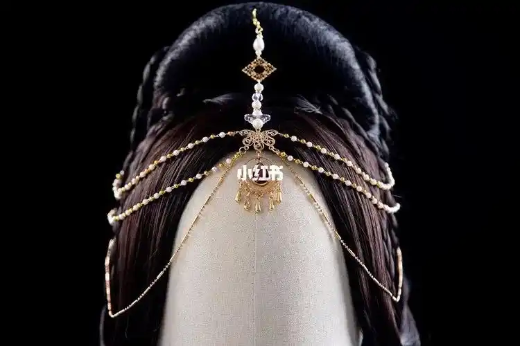 汉服发饰|绝美额饰