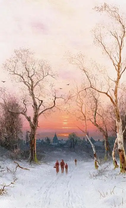 风景人物油画 - 中艺名画-专业名画复制品供货商_郑州古典唯美艺术品