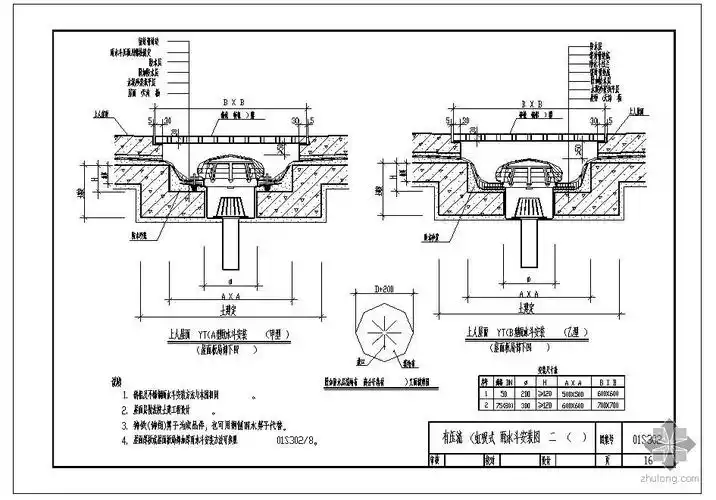 01s302雨水斗图集-给排水节点详图-筑龙给排水论坛