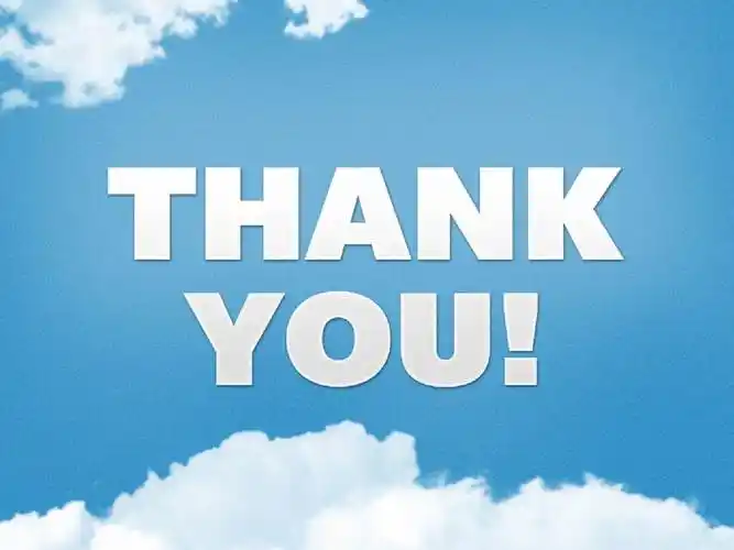 蓝色质感thank you结束语ppt模板