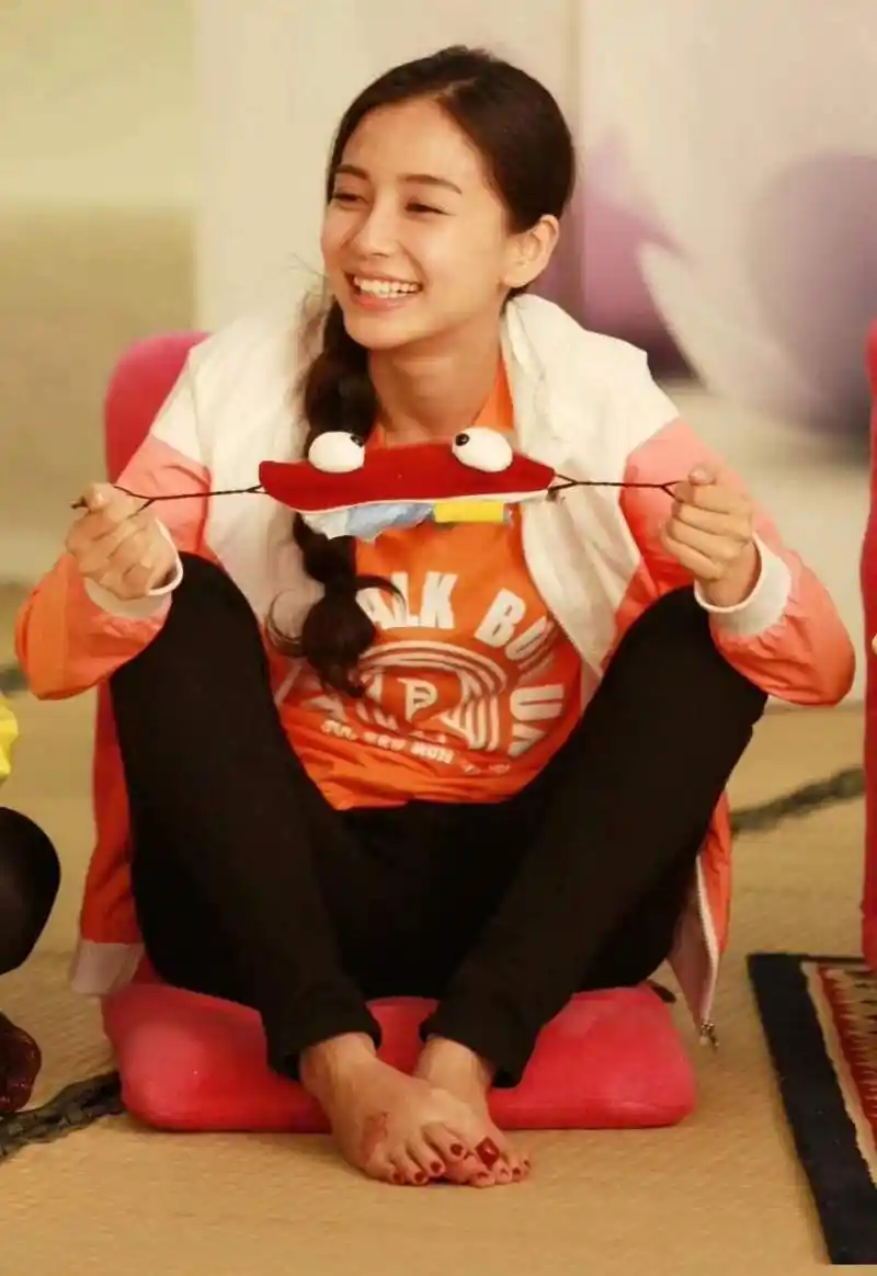 杨颖跑男早期颜值# #杨颖# baby早期跑男素颜照也巨好看