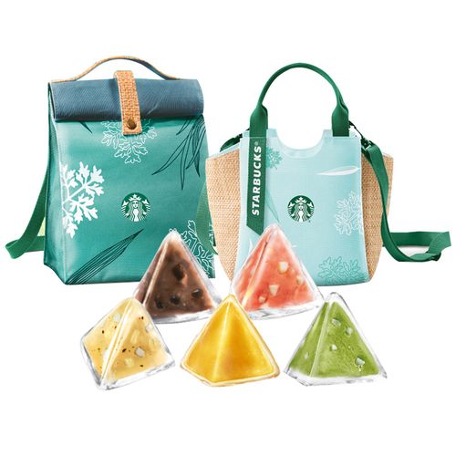 端午节水晶包水晶冰尚冰逸星巴克粽子星冰2021实物粽子