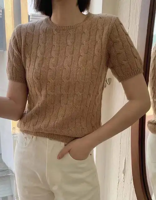 麻花针织真的不戳