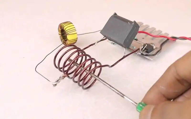 diy感应加热器12v直流电-一朵雪-莲花-默认收藏夹-哔哩哔哩视频