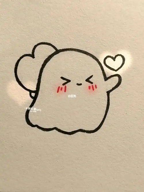 简笔画教程给你小心心73