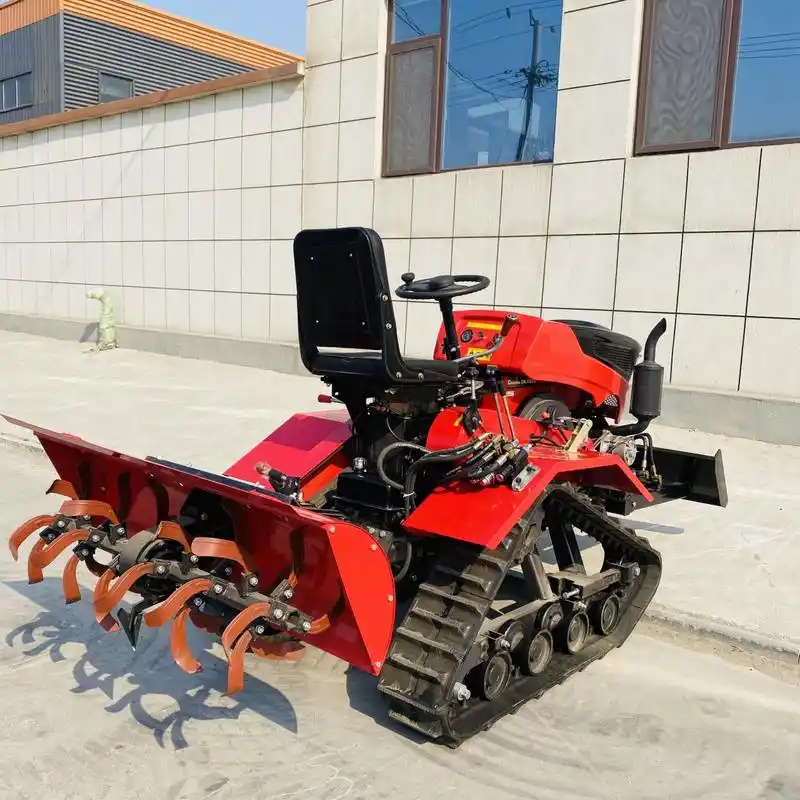 25马力水旱两用履带旋耕机