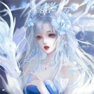 中国风闺蜜头像手绘动漫