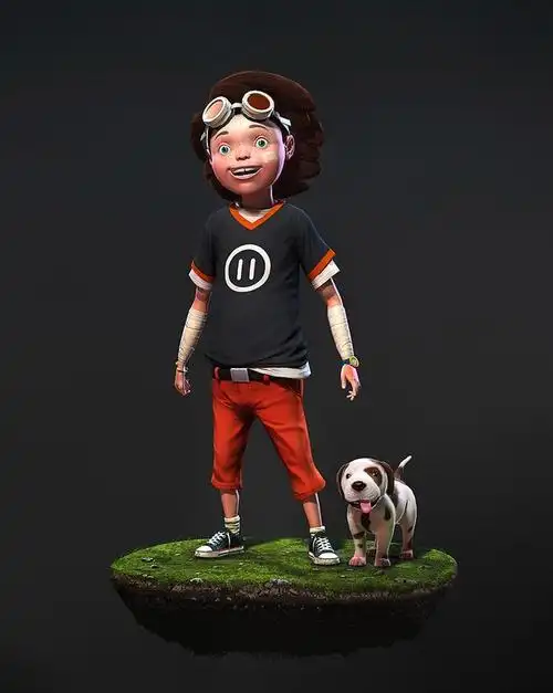 andrei cristea 3d角色插画欣赏