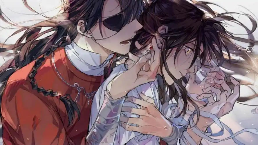 《天官赐福》花城和谢怜,高清壁纸图片,动漫人物-回车桌面