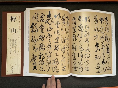 傅山 历代名家书法经典 繁体字帖 杜甫诗卷草书孟浩然诗草书千字文