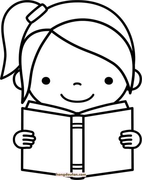 10张男孩子女孩子考拉小狗圣诞节手绘卡通简笔画