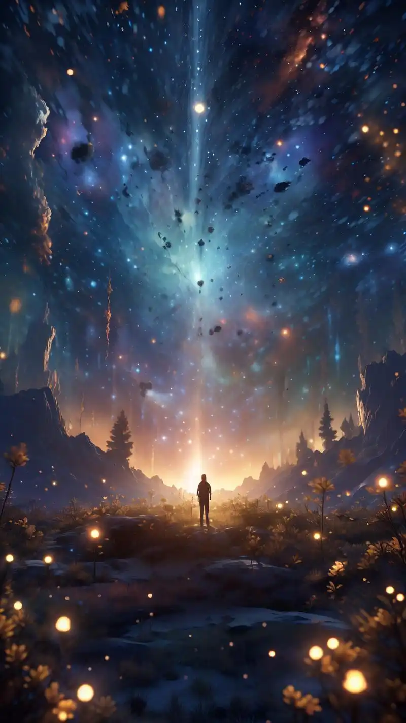 超精美星空手机壁纸 探索星空的奥秘,感受宇宙的浩瀚,让我们的手机