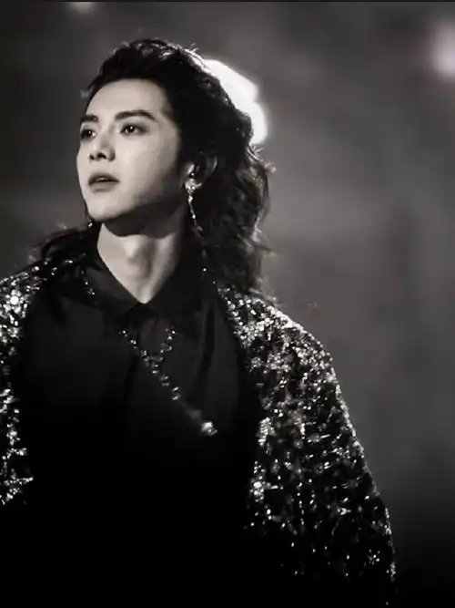 华晨宇狼尾挑染好绝