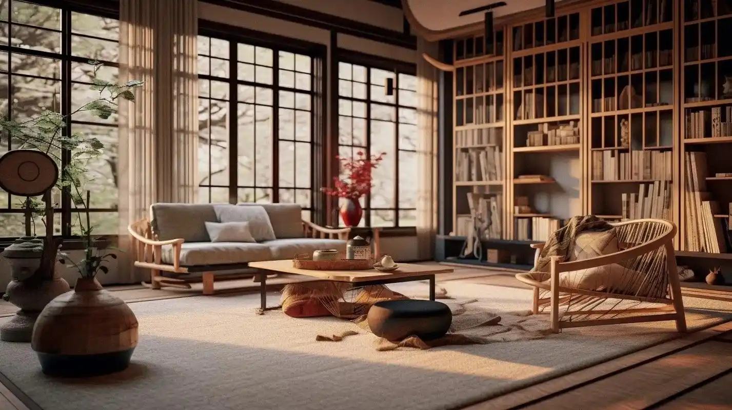 禅意日式的空间注重内心的宁静与平和. - 抖音