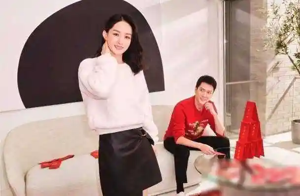 赵丽颖休假却养胖冯绍峰?