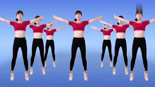 减肥广场舞健身操,瘦肚子减肥舞蹈,七天狂减十多斤,减肥舞