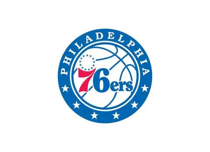 nba:费城76人队logo标志矢量图