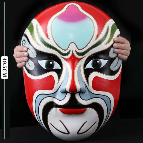 特大京剧脸谱酒店餐厅火锅店装饰特大脸谱财神室内外挂件中国风