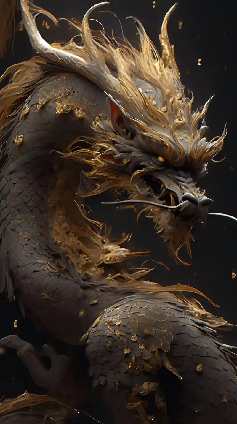 龙图.神秘威严的神龙#龙图 #中国龙 #图文来了 - 抖音