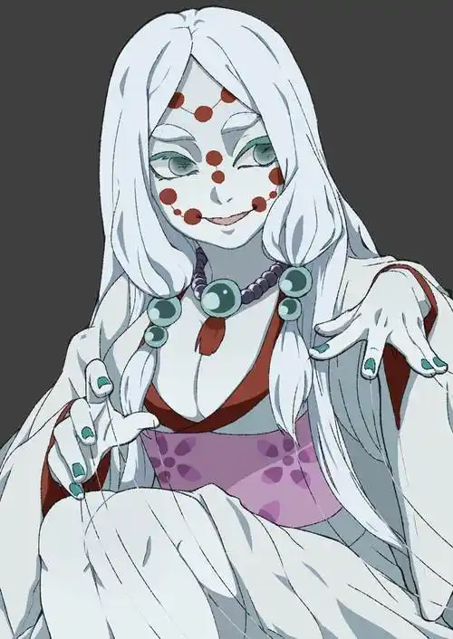 那田蜘蛛山の母蜘蛛|アムズカ的鬼灭之刃壁纸插画图片