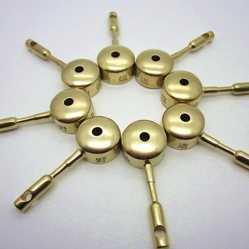 精工铸造纯铜竹鸡哨子宠物用品竹鸡口哨  哨训媒哨