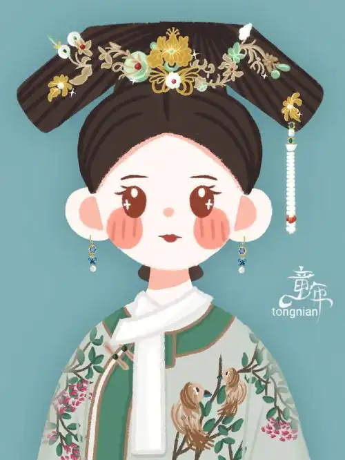 如懿传巴林湄渃插画