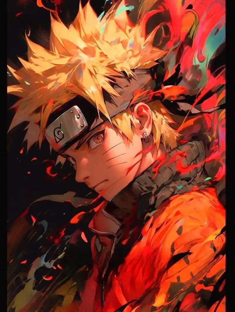 火影忍者丨漩涡鸣人超帅壁纸十张 我也变强了,为了成为火影,为了不输