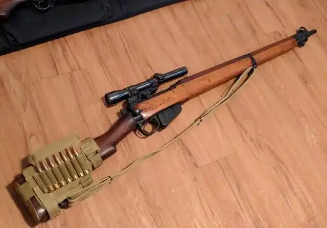 英军的制胜法宝李恩菲尔德步枪远距离无敌近距离只能挨打