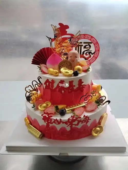 蛋糕  #生日蛋糕晒一晒#寿星  #老人祝寿款生日蛋糕