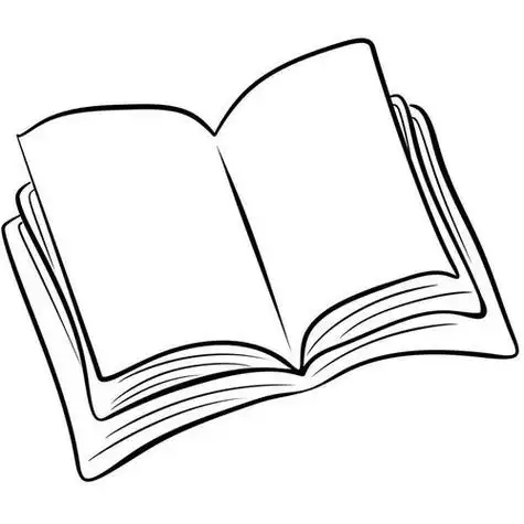 书本简笔画书本简笔画简单打开