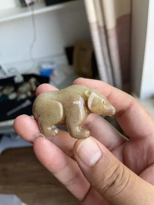 9#古玉  #汉代玉器  #摆件  #汉代玉熊