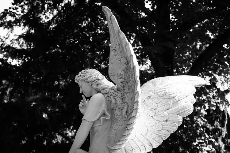 天使,神,宗教