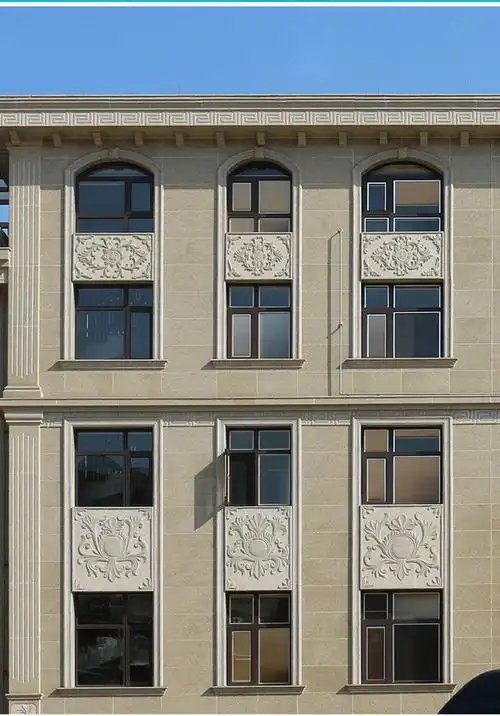 室外装饰造型外墙eps装饰泡沫构件窗户线条别墅自建房eps泡窗套线价格