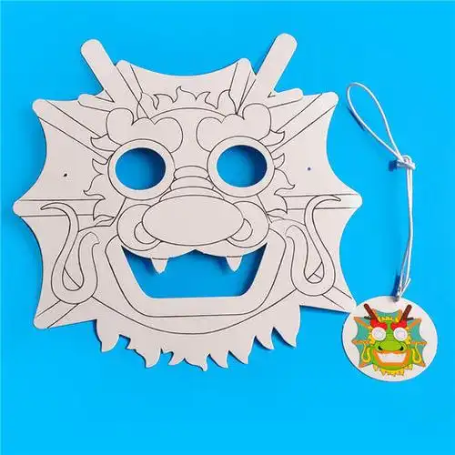 端午节中国龙面具