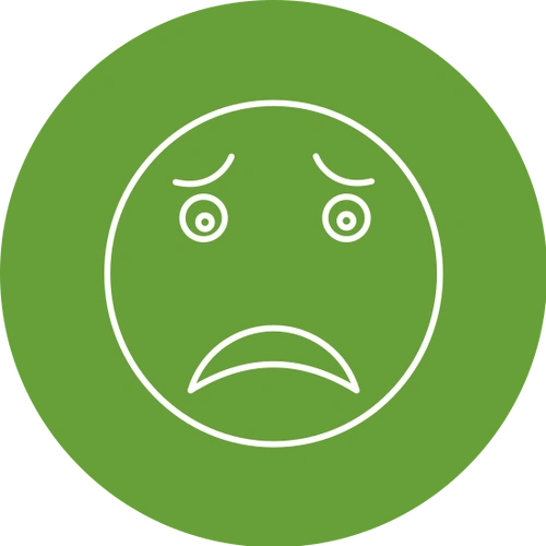 tired emoji icon design