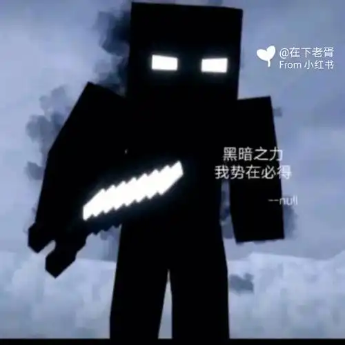 我的世界头像想要私信我用的是null