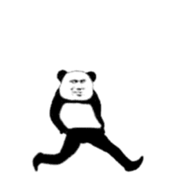 暴漫熊猫人熊猫人素材路过gif动图_动态图_表情包下载_soogif